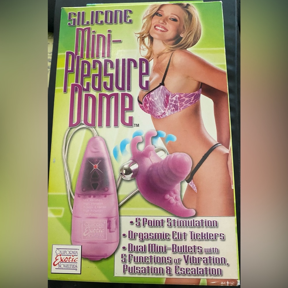 California Exotic Novelties Silicone Mini Pleasure Dome Vibe